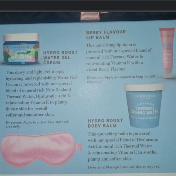 Brand New Lanocreme New Zealand Thermal Spring Water The Travel Edit Gift Box - Picture 2 of 12
